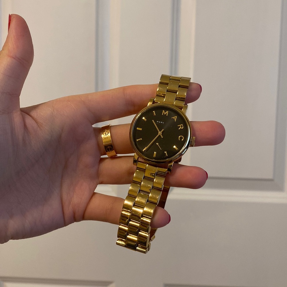 Gold/black Marc Jacobs women’s watch